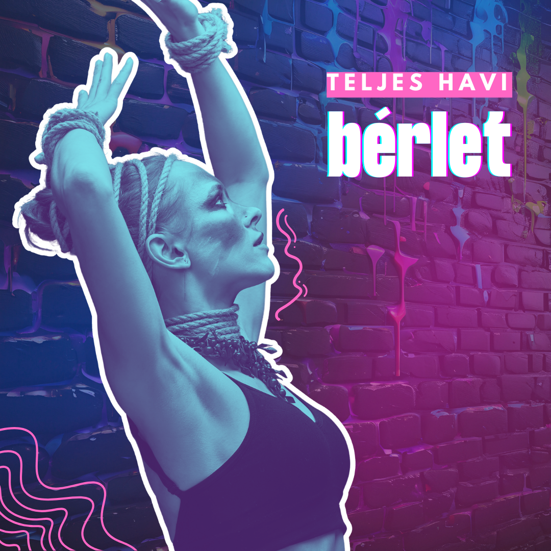 Bérlet / teljes hónap (KortársHipHop tánctanfolyam)